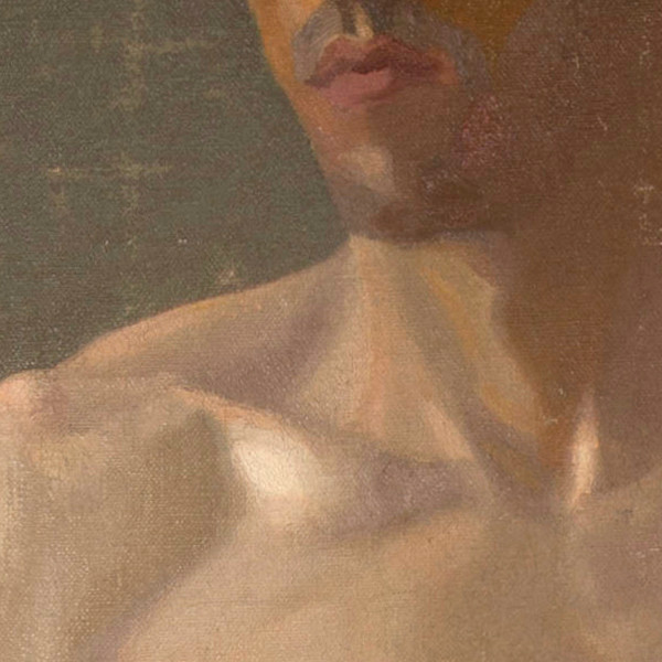 Male nude - Detail